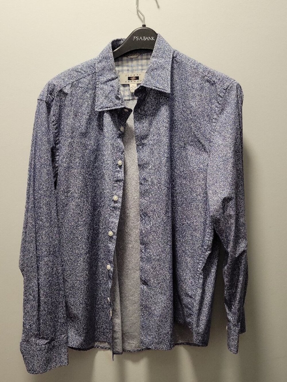 Joseph Abboud Blue Button up Shirt - Business causal, boat, party ,informal,dots